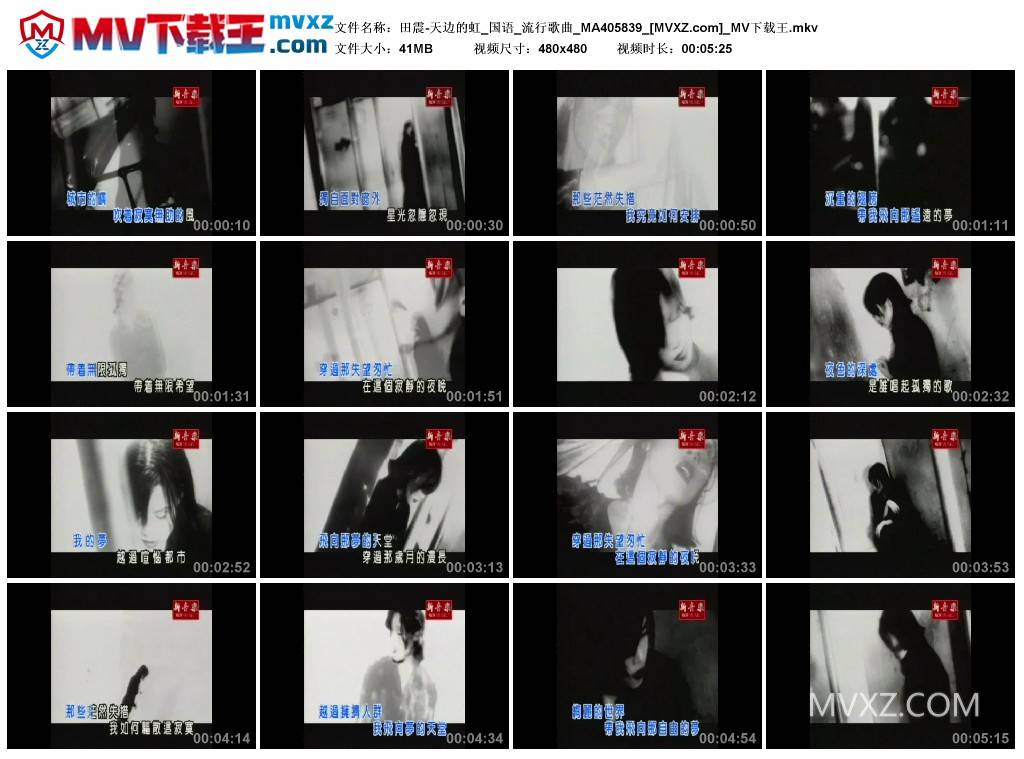 田震-天边的虹_国语_流行歌曲_MA405839